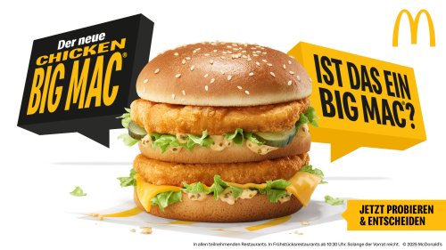 Witziger Spot von Scholz & Friends: Neuer Chicken Big Mac: McDonald's stellt die Gretchenfrage - HORIZONT