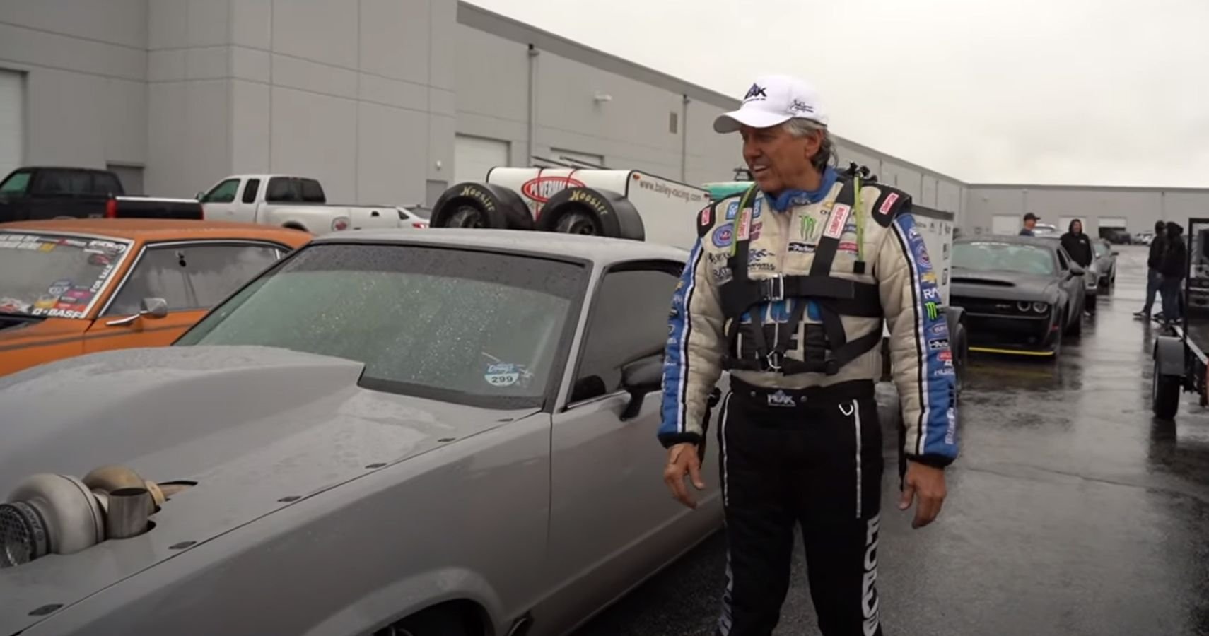 John Force Accidentally Touched A Hot Turbocharger And Had The Perfect Response