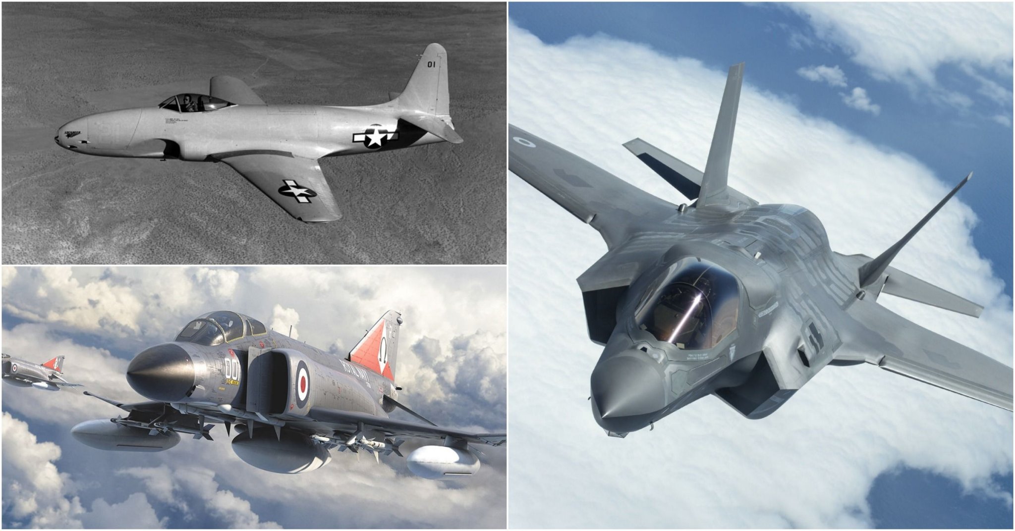 The Evolution Of American Fighter Jets, Captured In Pictures