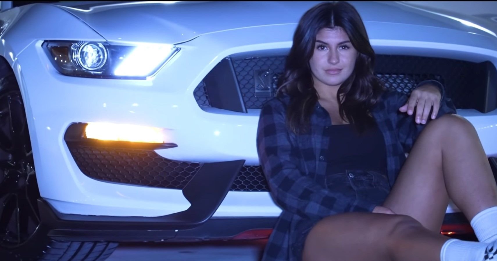 Watch: Hailie Deegan Shows Off Her Mustang's Upgrades During Photoshoot