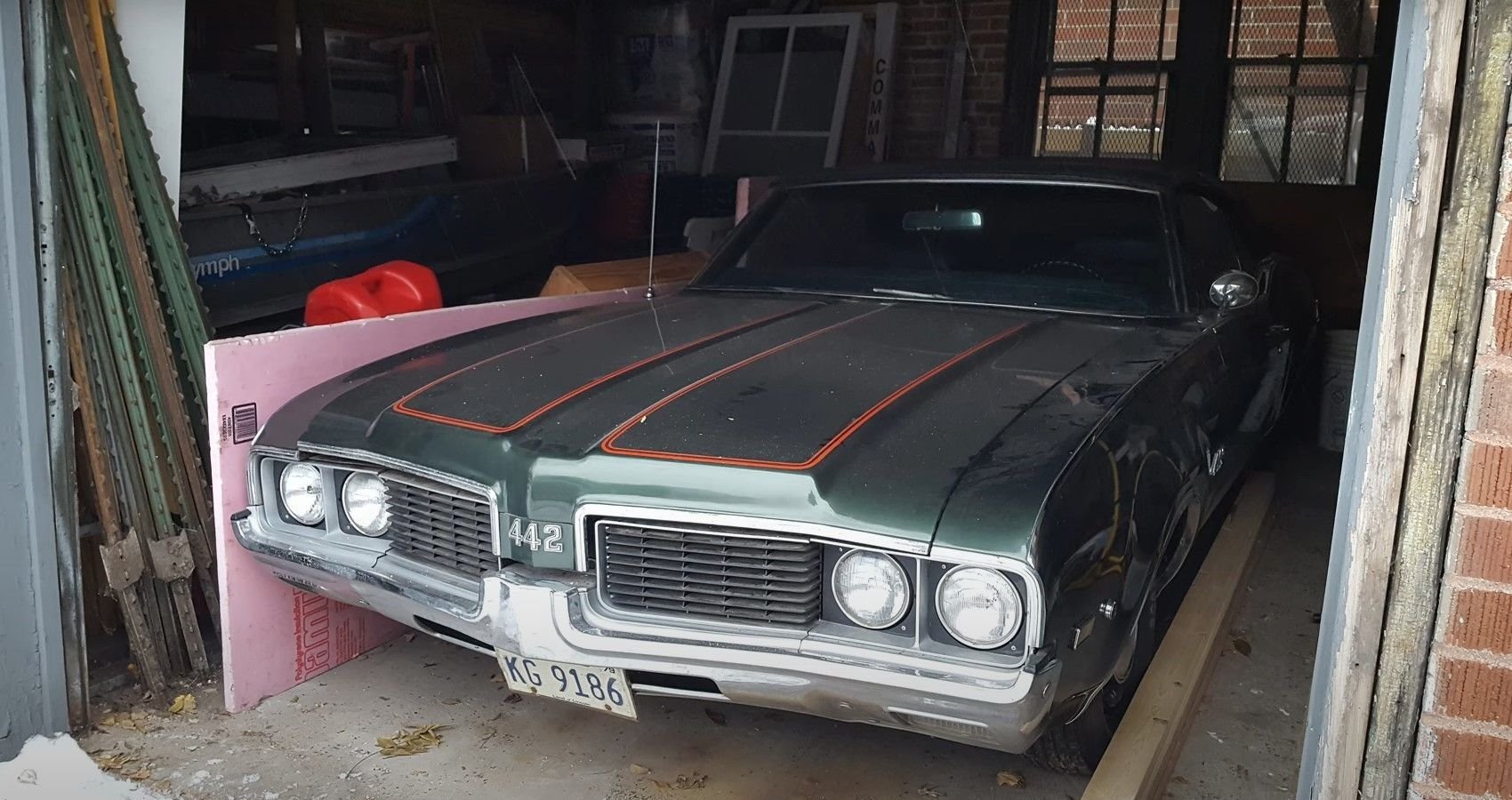 Nearly 45 Years In Storage Hasn't Diminished This 1969 Oldsmobile 442 Convertible's Allure