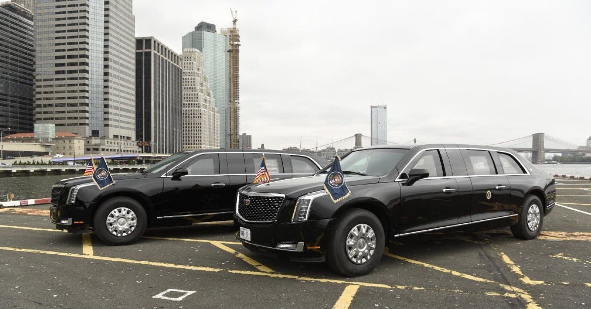 An Inside Look At Donald Trump's Bulletproof Presidential Limousine