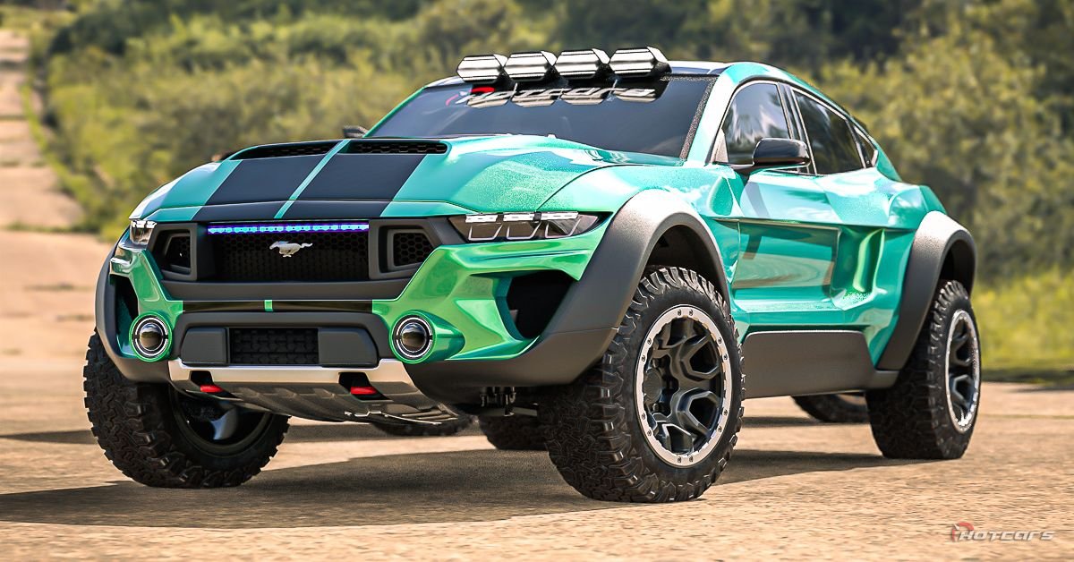 Not Your Ordinary SUV: 2024 Ford Mustang Gets The Raptor Treatment In Our New Digital Concept