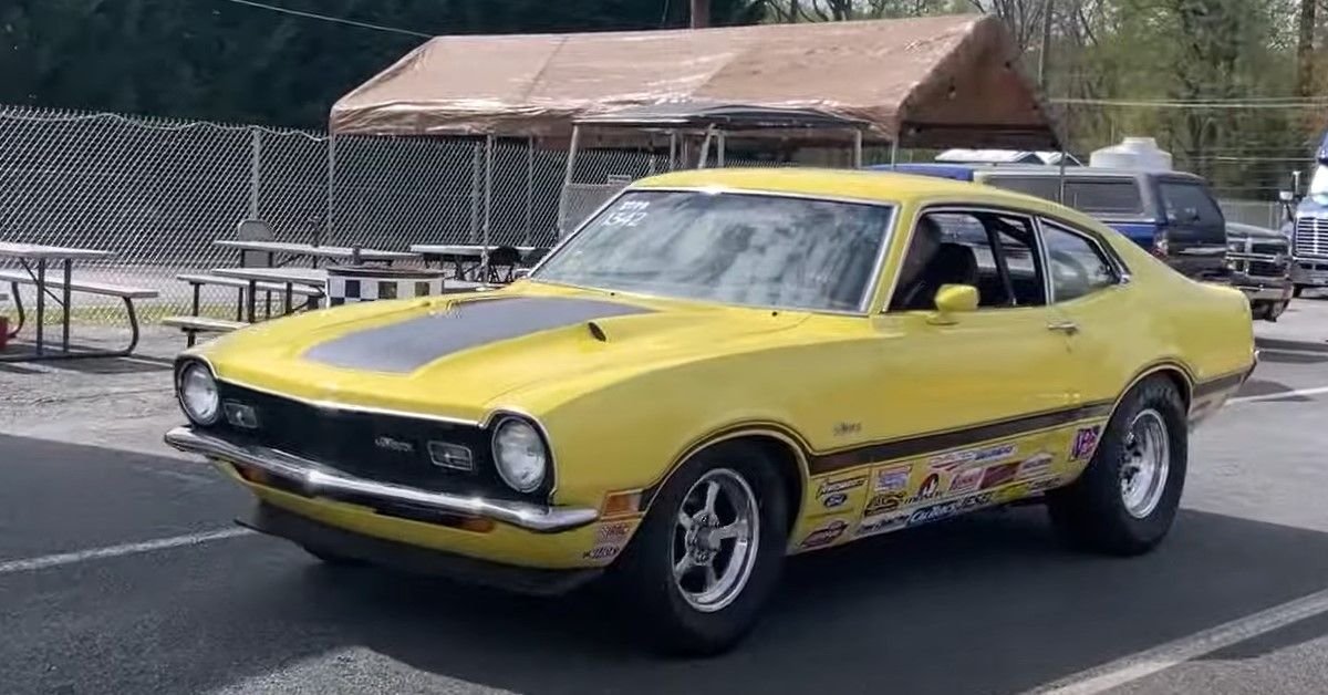 Check Out The Great-Looking Muscle Cars Getting Ready For Some Drag Racing Action