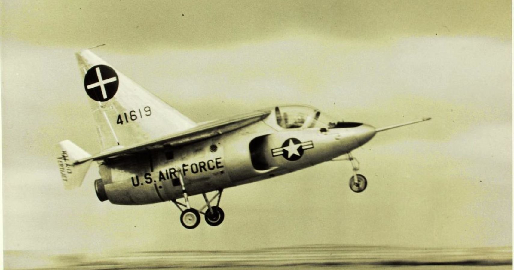 Why The U.S. Air Force’s Small Ryan X-13 Vertijet Was A Massive Failure