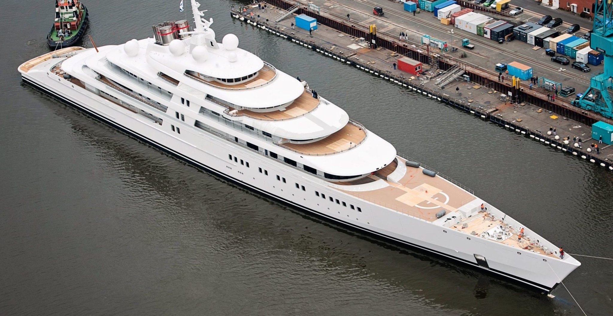 Here's How Much It Cost To Build The World's Most Expensive Luxury Yacht Azzam - cover