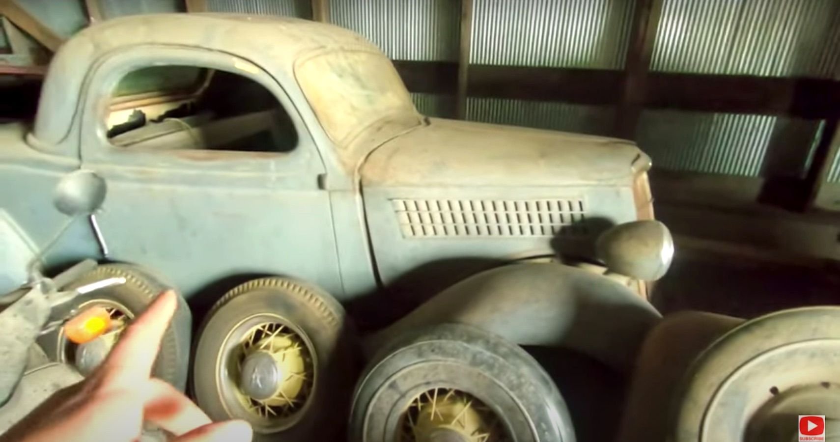 Check Out This Huge Pre-War Barn Find With 1935 And 1940 Ford Coupes And More