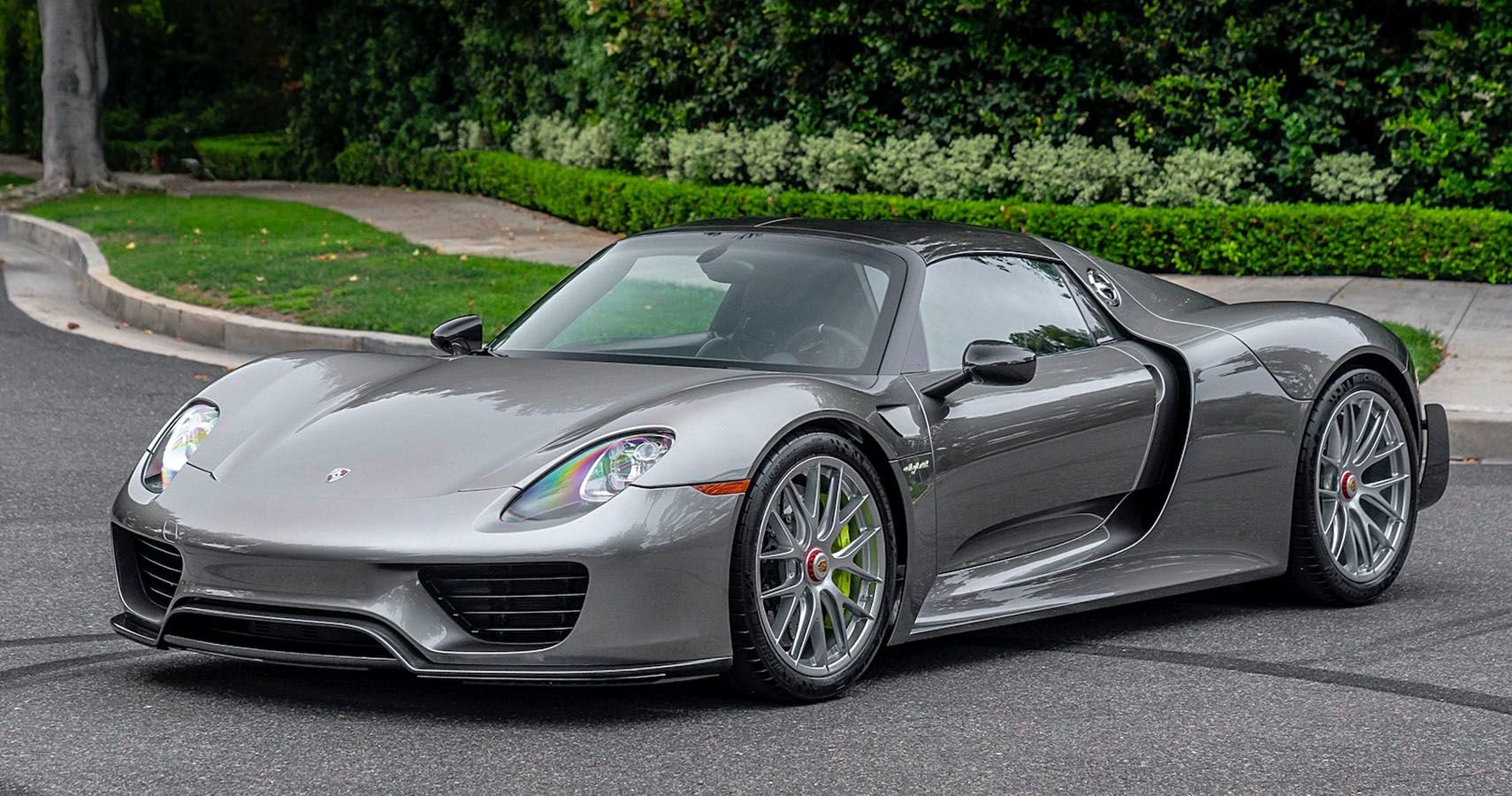 High Mileage? 4770-Mile Porsche 918 Spyder With Weissach Package Pops Up For Sale