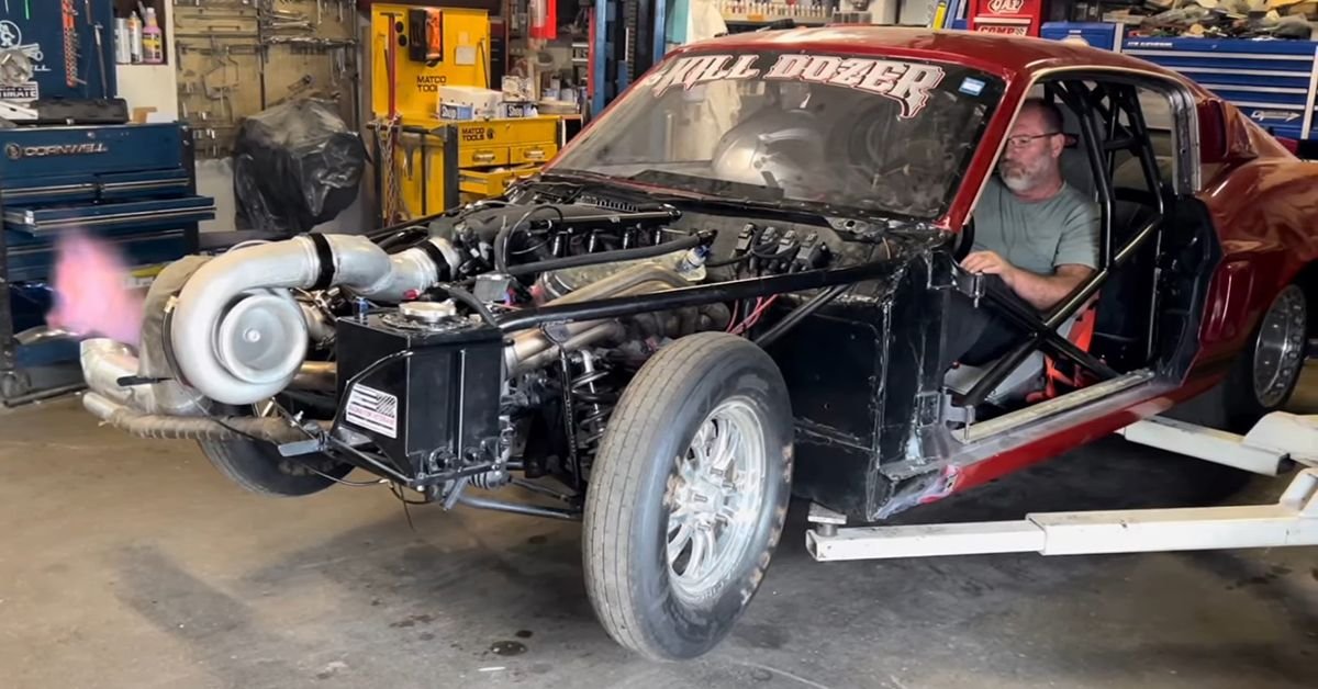 Watch This LS-Swapped First-Gen Ford Mustang Roar Back To Life Again