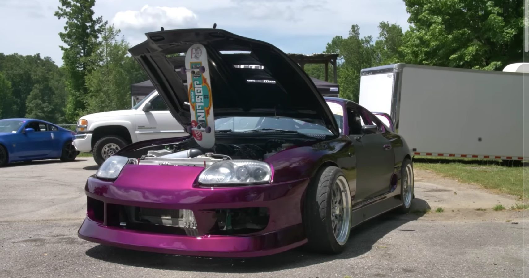 Toyota Purists Look Away: This LS-Swapped A80 Supra Is A Real Drift Missile