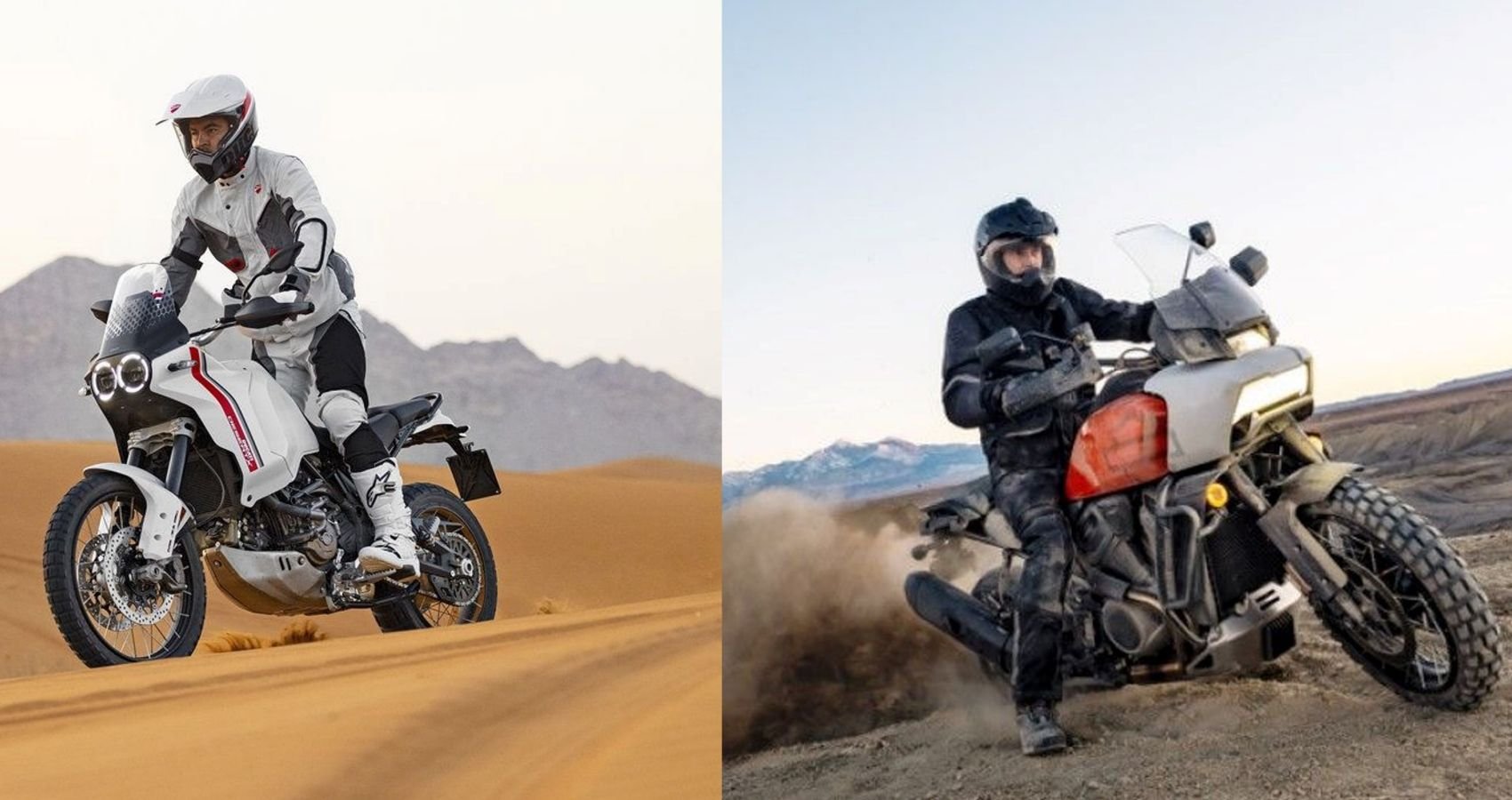 Why The Ducati DesertX ADV Is No Match For The Harley-Davidson Pan America