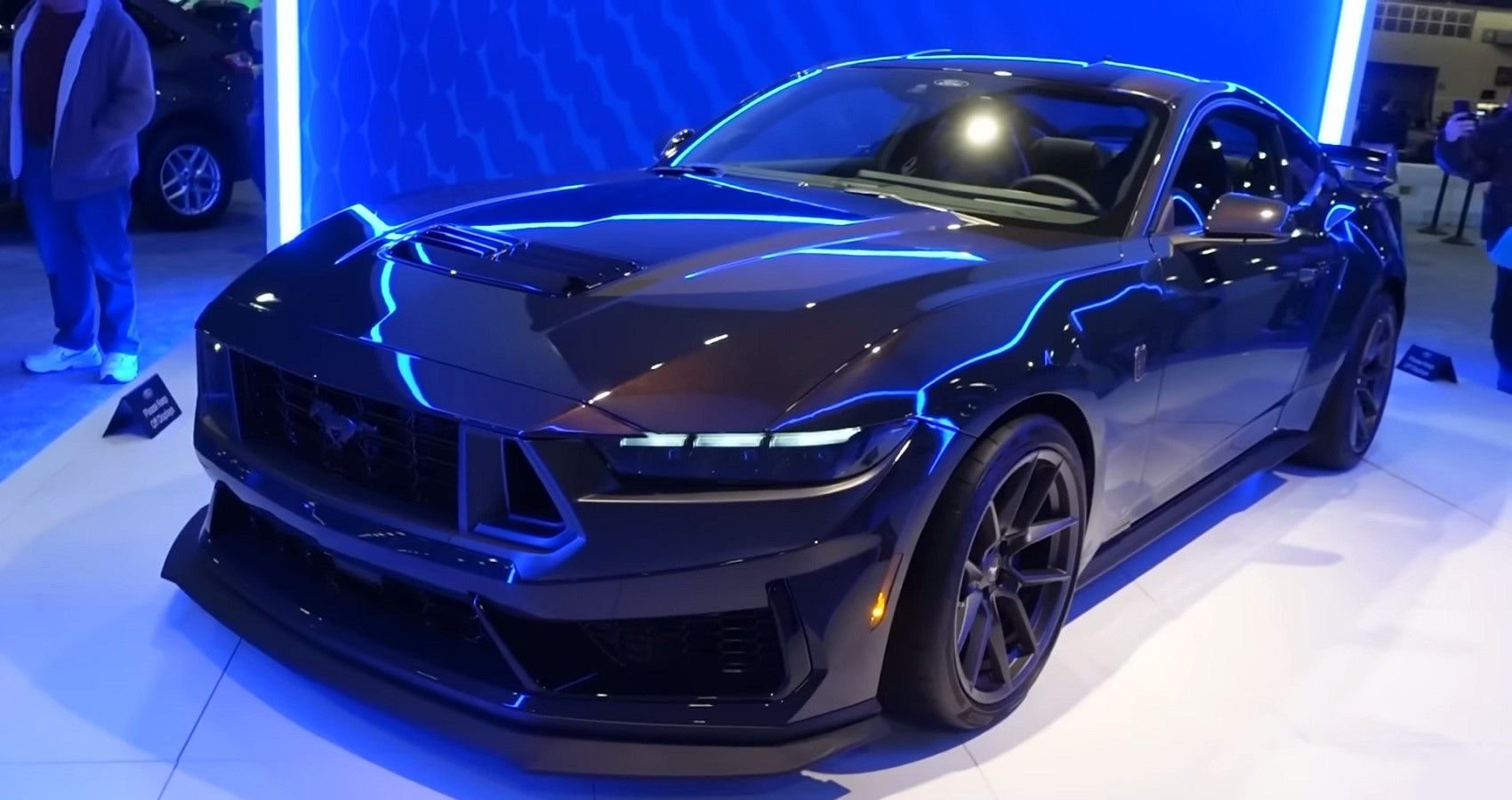 Here's What A 2024 Ford Mustang Dark Horse Looks Like In The Flesh