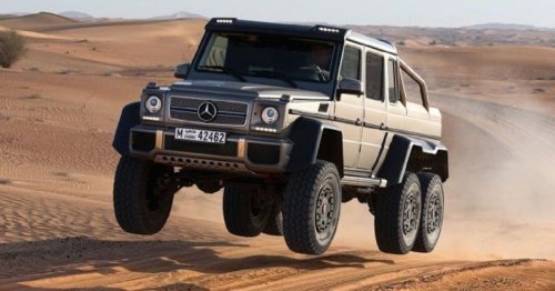 The Mercedes-AMG G 63 6x6 Is The Most Spectacular Cross-Country Vehicle Of All-Time