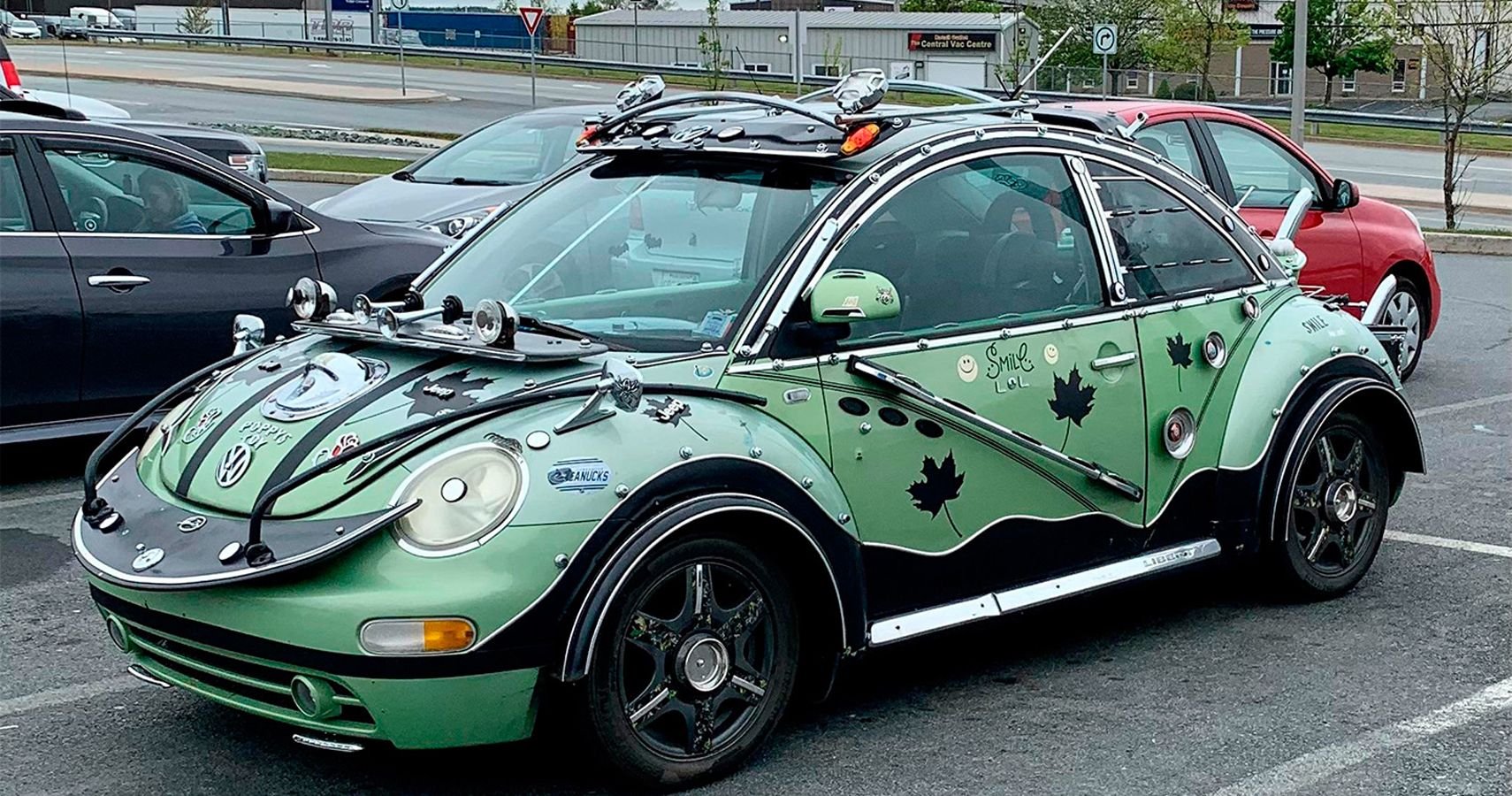This Modified Volkswagen Beetle Raises So Many Questions