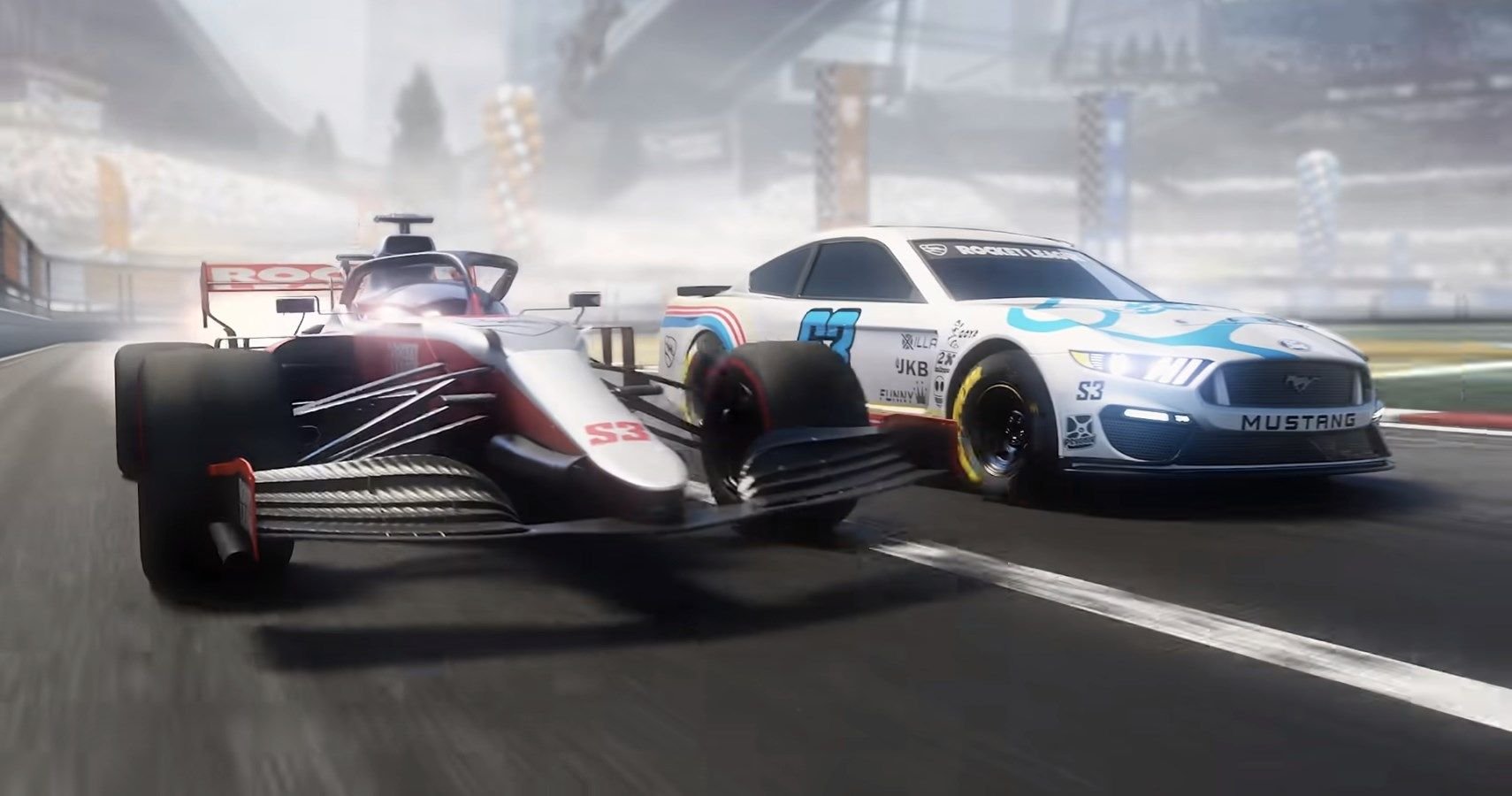 Watch The Trailer: Rocket League Adding NASCAR And Formula 1 Content For Season 3