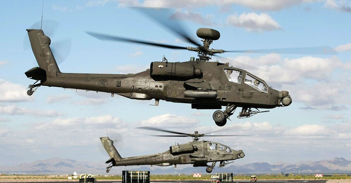 This Is Why We Love The Apache Helicopters