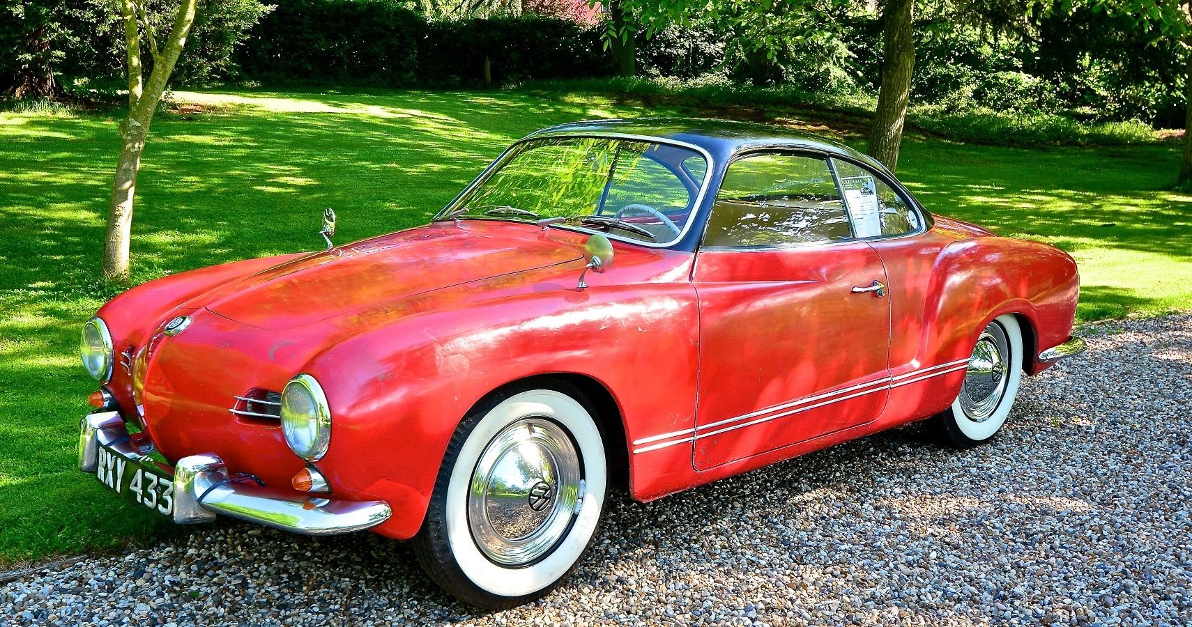 Here's How Much A Classic Volkswagen Karmann Ghia Is Worth Today