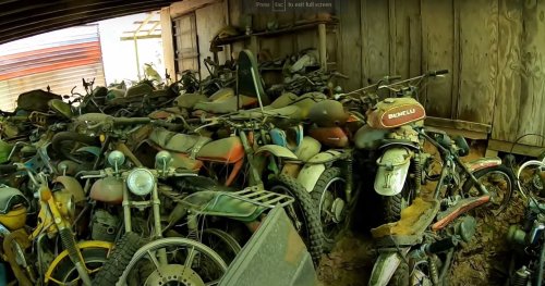 A Tennessee Man's Yard Packed With Thousands of Vintage Motorcycles