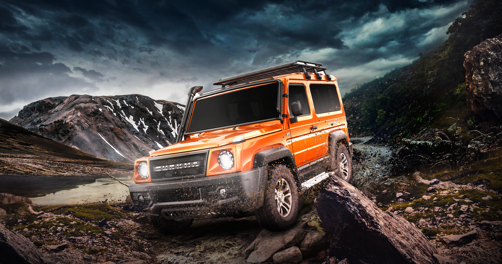 The Force Gurkha Is A Highly Capable Off-Roader From India