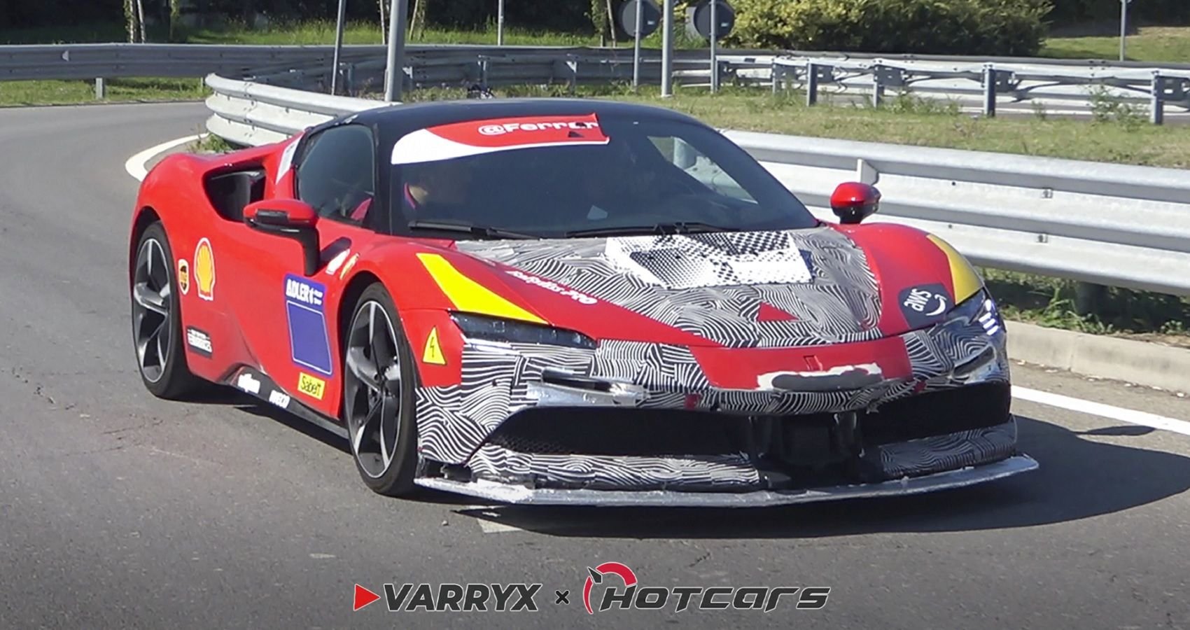 Check Out These Exclusive New Spy Photos Of The Ferrari SF90 VS