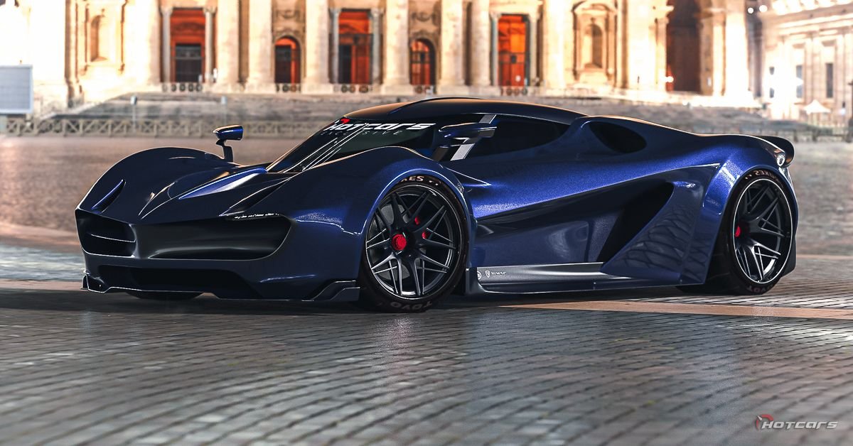 Bugatti And Rimac’s New Hypercar May Feature An Aerodynamic Design Like This Render
