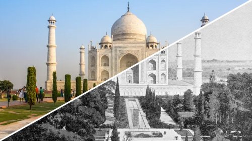 The world’s 9 most iconic buildings: then and now