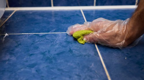 This Clever Tile Trick Uses Multiple Grouts For A Unique Effect—and The Result Is Stunning