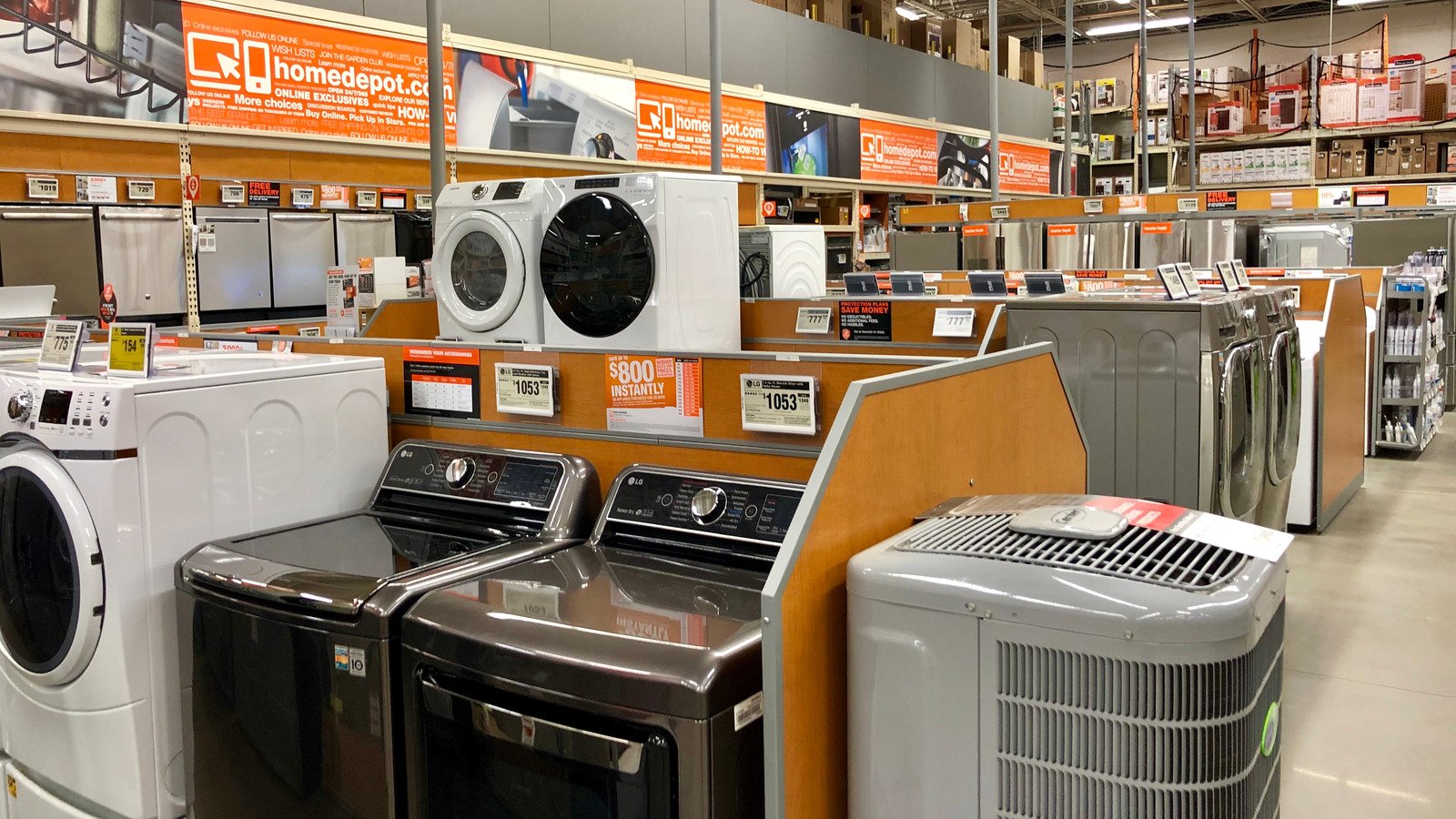 Why Buying Appliances At Home Depot May Cause You Trouble