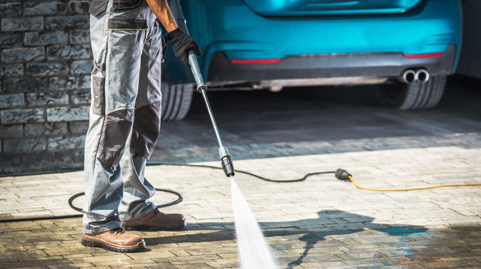 How Often You Should Pressure Wash Your Driveway, According To An Expert