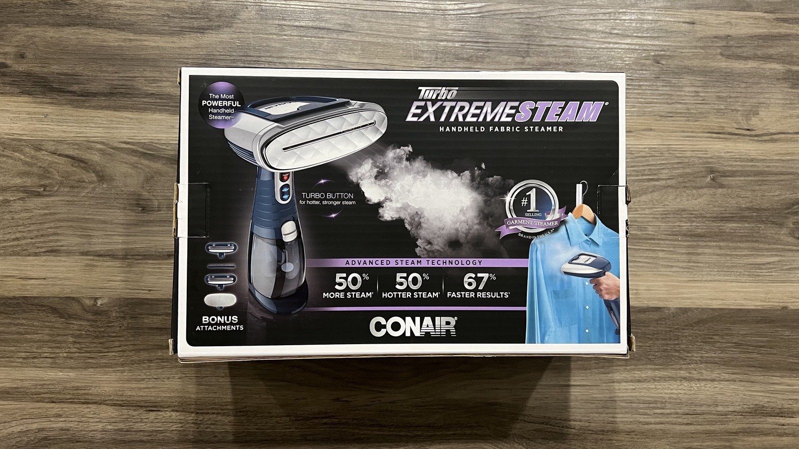 We Tried The Most Popular Clothing Steamer At Bed Bath & Beyond. Here's How It Went