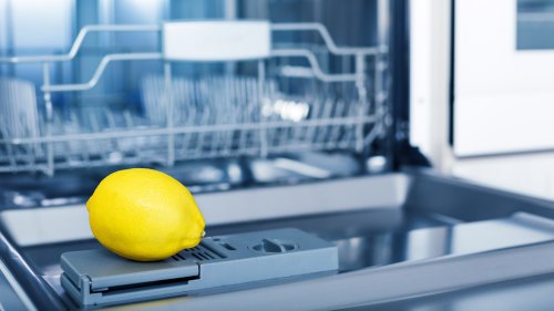 Why You Should Add A Lemon To Your Dishwasher Before Running It