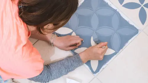 Read This Before Trying TikTok's Stenciled Floor Tiles Hack
