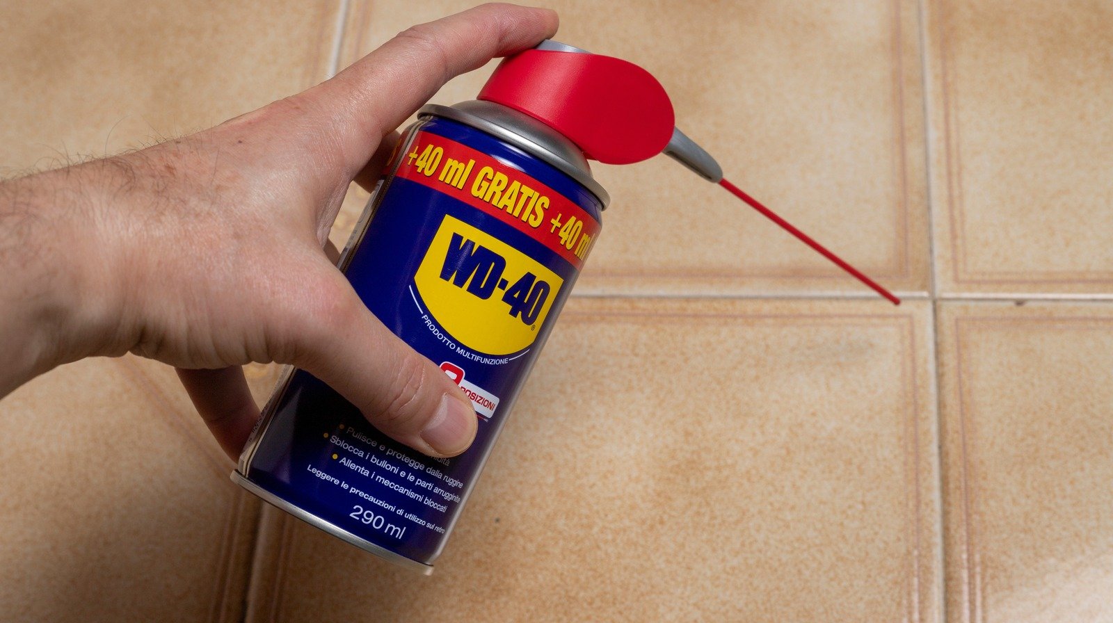 A Scuffed Up Floor Has No Chance When Faced With WD-40