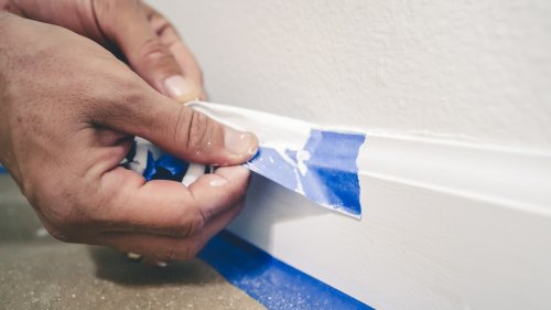Sealing Your Painter's Tape Is The Viral Hack That Gives You Flawless Paint Lines Every Time - House Digest