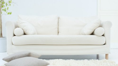 Bargain Block's Keith & Evan Share Their Best Tips For Reupholstering A Couch