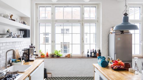 Dress Up Kitchen Windows With A Boho Curtain Alternative