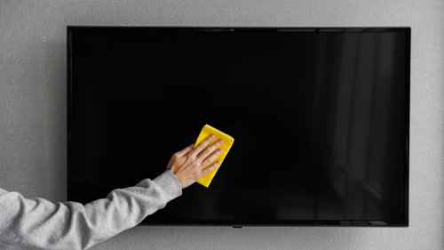 The Most Important Spot On Your TV That You're Forgetting To Clean