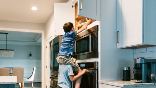 What Should Go In The Highest, Hardest-To-Reach Kitchen Cabinets?