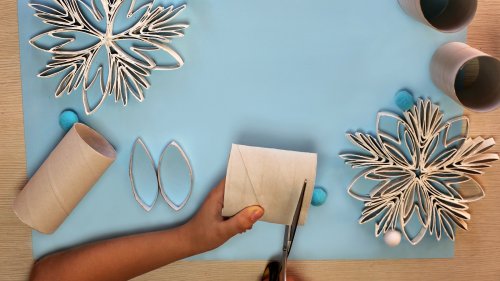 You'd Never Know This Beautiful Christmas Ornament Was A DIY From A Toilet Paper Roll
