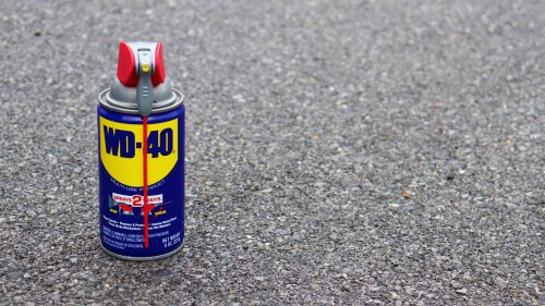 The Simple WD-40 Hack For Removing Rust Stains From Concrete