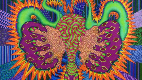 Amid Roe Ruling Controversy, a Houston Scientist-Artist Offers a Vivid, Psychedelic Perspective