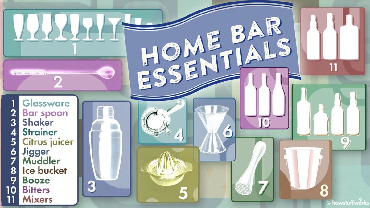 Must-have Bar Essentials to Make Killer Cocktails at Home