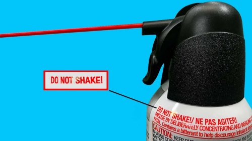 Why Compressed Air Canisters Shouldn’t Be Shaken