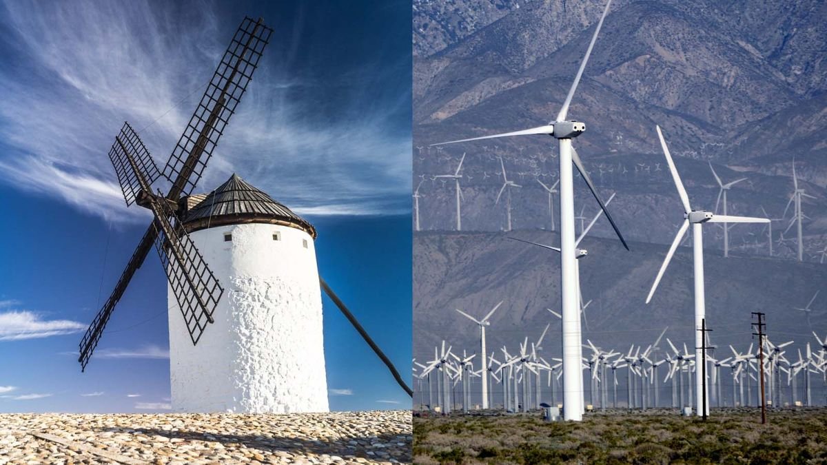 What's the Difference Between a Windmill and a Wind Turbine?