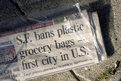 Which is more environmentally friendly: paper or plastic?