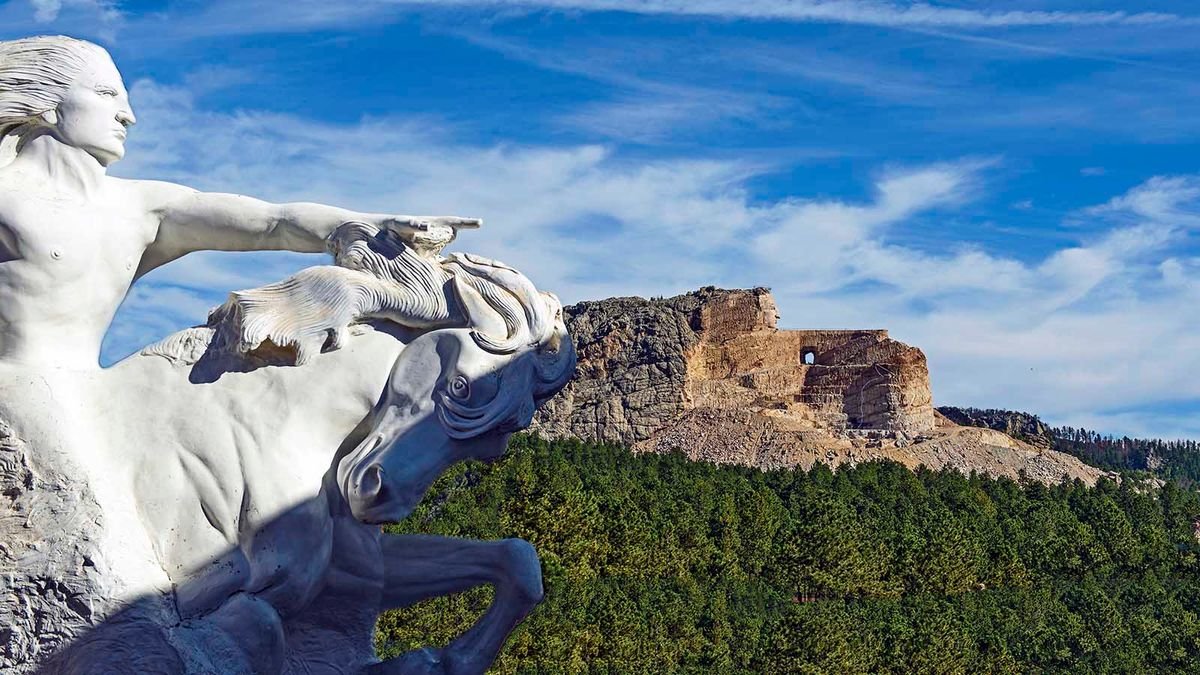 A Monumental Tribute to Crazy Horse Has Been Taking Shape for Decades