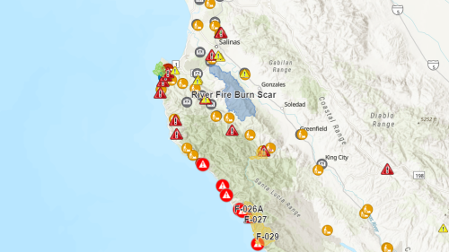 Impact Day: Evac warnings issued in Monterey Co., shelters opened in Santa Cruz Co.