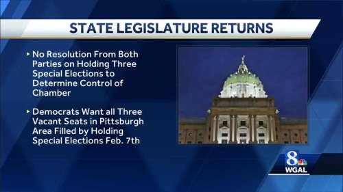 New Pa. lawmakers to be sworn in