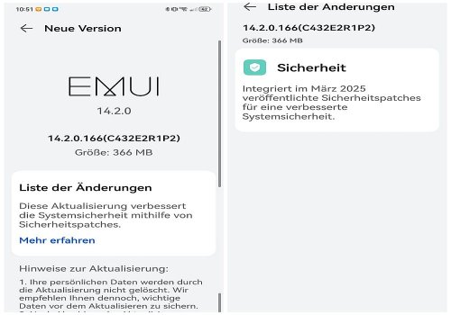 HUAWEI Mate 50 Pro erhält März 2025 Sicherheitspatch