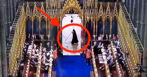 Haunting Figure Spotted In The Background At King Charles's Coronation